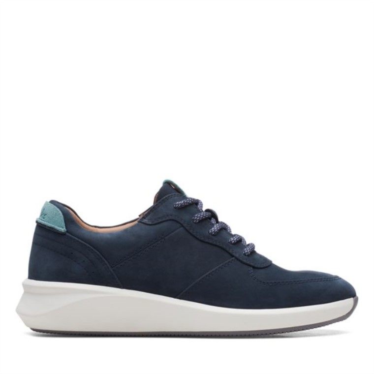 Nubuck Azul Marino Un Rio Sprint Nubuck Azul Marino Clarks