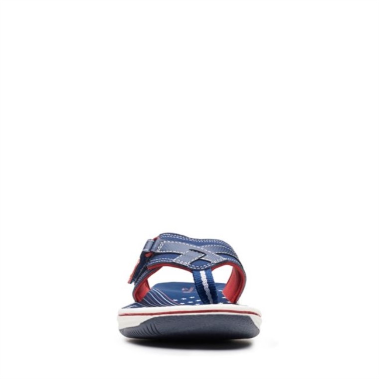 Azul Marino/rojo Clarks Brisa Marina Azul Marino/rojo