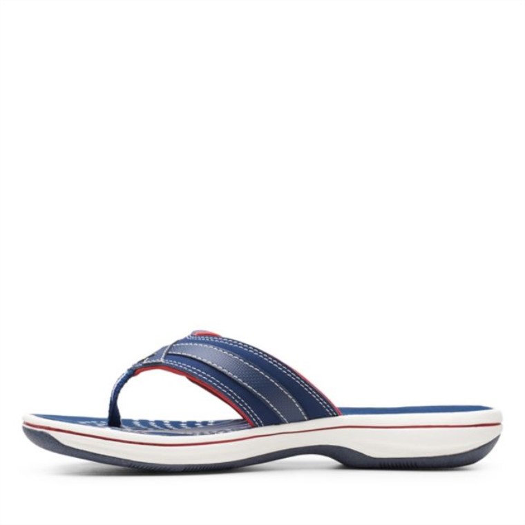 Azul Marino/rojo Clarks Brisa Marina Azul Marino/rojo