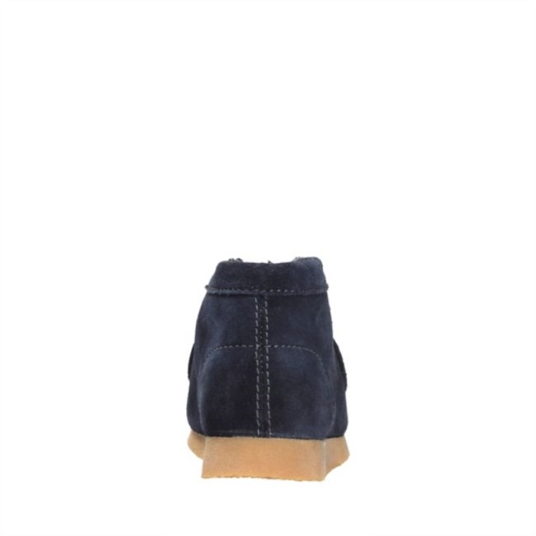 Botas Clarks Wallabee Azul Marino Ante Azul Marino