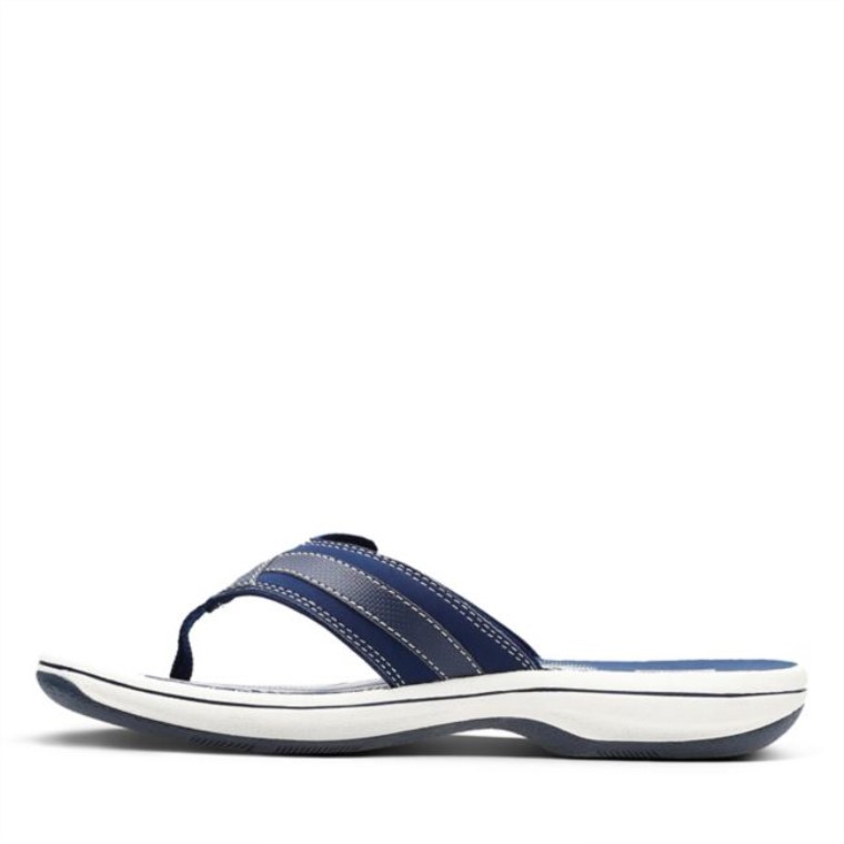 Sintético Azul Marino Clarks Sea Brisa Sintético Azul Marino