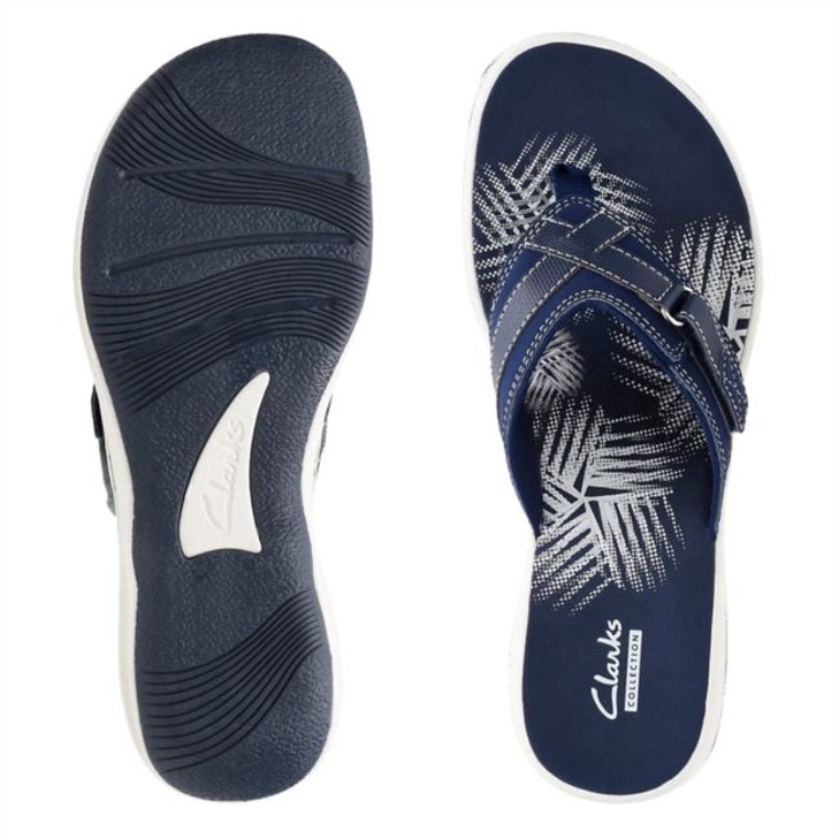 Sintético Azul Marino Clarks Sea Brisa Sintético Azul Marino