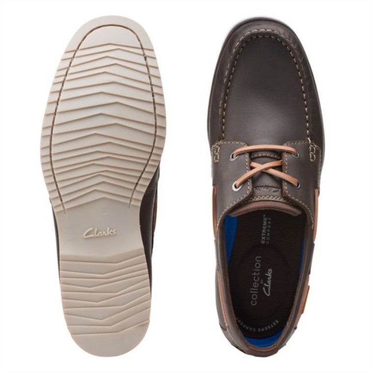 Cordón Del Mediodía Marrón Oscuro Marrón Oscuro Clarks