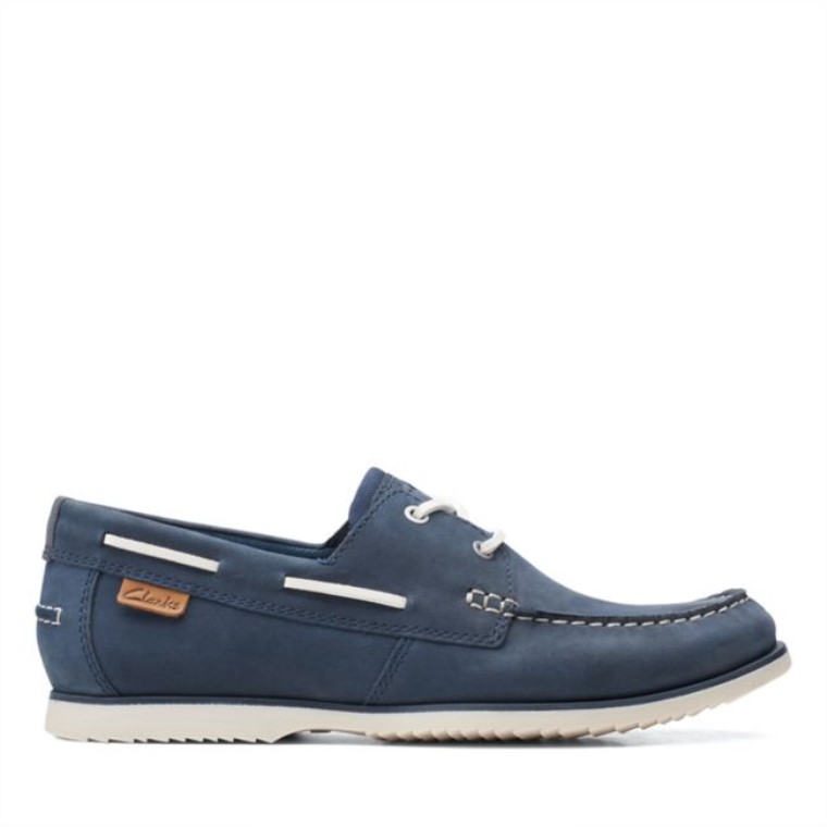 Noonan Encaje Azul Marino Nubuck Clarks Azul Marino Nubuck