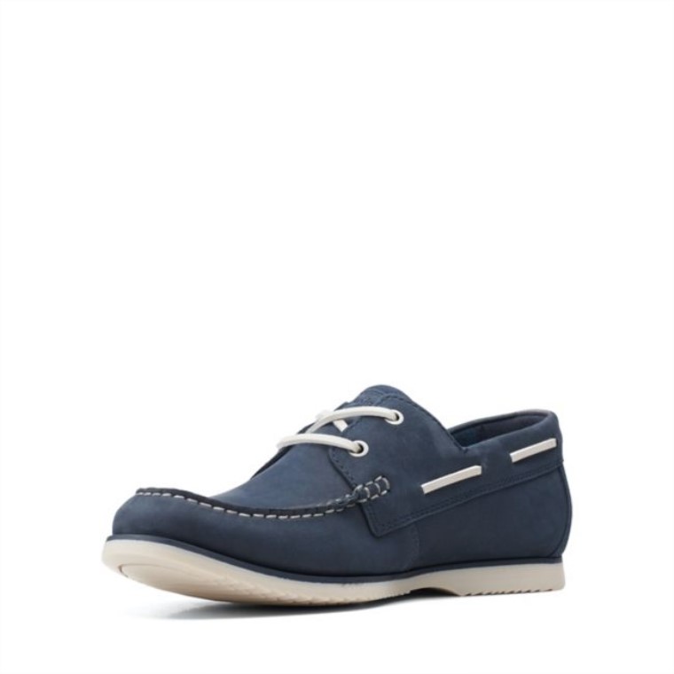 Noonan Encaje Azul Marino Nubuck Clarks Azul Marino Nubuck
