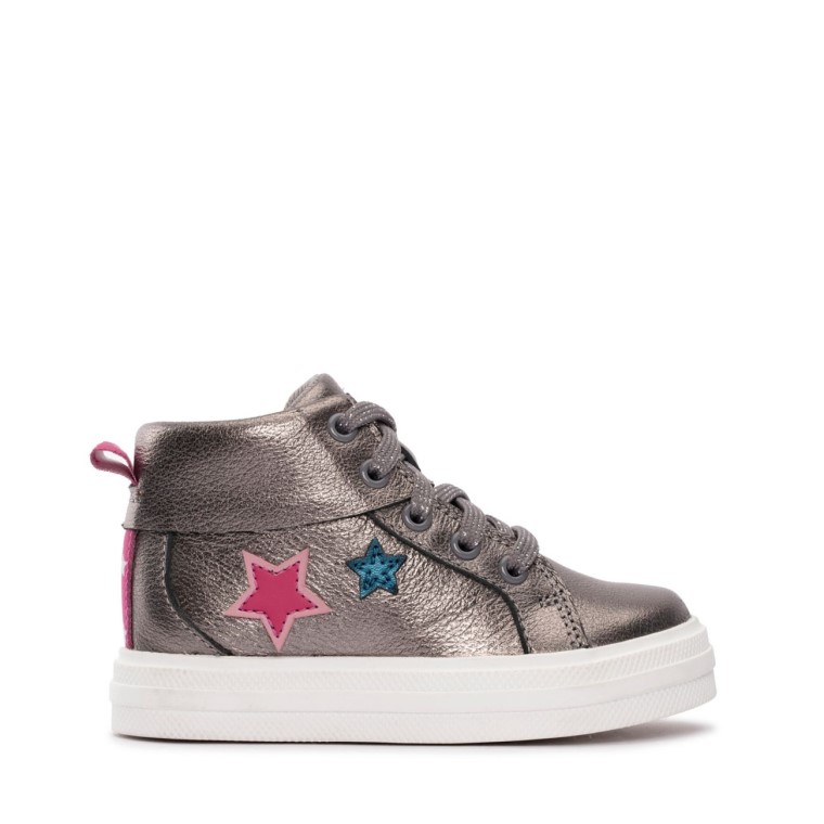 Nova City Niño Gun Metal Cuero Clarks Gun Metal Cuero