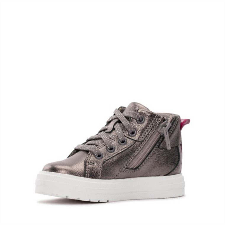 Nova City Niño Gun Metal Cuero Clarks Gun Metal Cuero