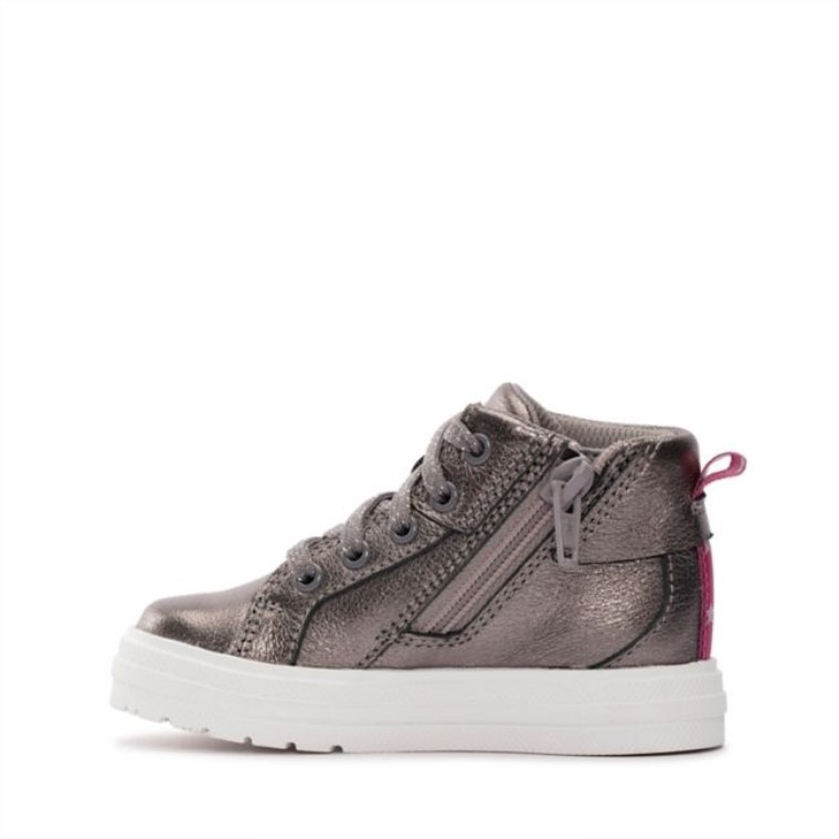 Nova City Niño Gun Metal Cuero Clarks Gun Metal Cuero