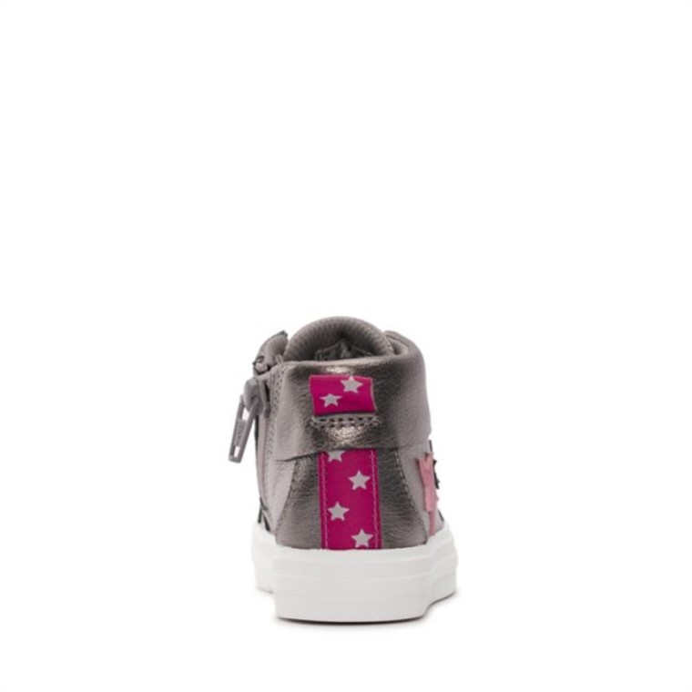 Nova City Niño Gun Metal Cuero Clarks Gun Metal Cuero
