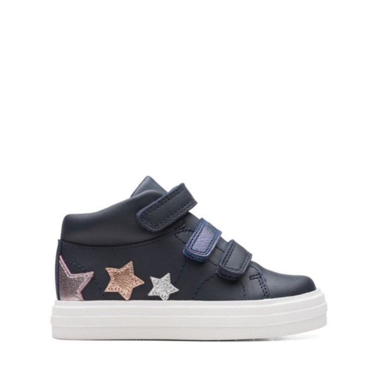 Nova Fun Niño Azul Oscuro Clarks Azul Oscuro