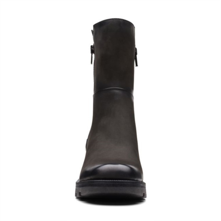 Cremallera Odollo Nubuck Negro Clarks Nubuck Negro