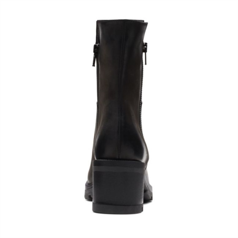 Cremallera Odollo Nubuck Negro Clarks Nubuck Negro