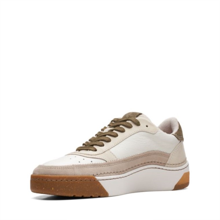 Combi Blanco Roto Clarks Craft Court Lace Combi Blanco Roto