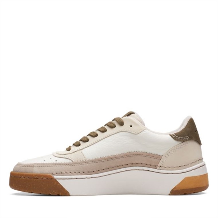 Combi Blanco Roto Clarks Craft Court Lace Combi Blanco Roto