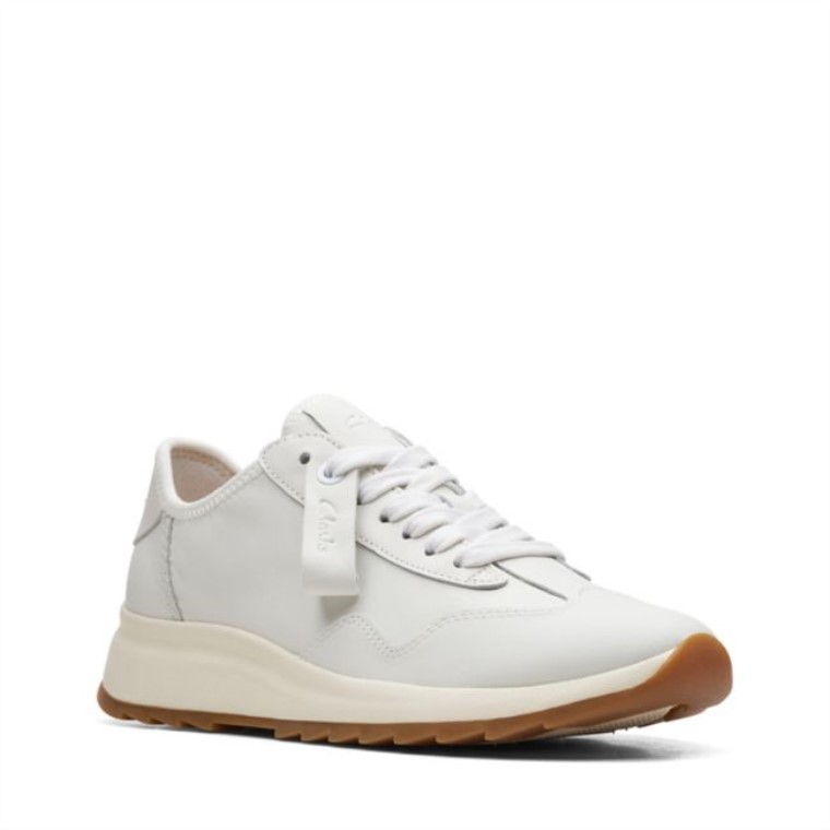 Cuero Blanco Roto Dash Lite Lo Cuero Blanco Roto Clarks
