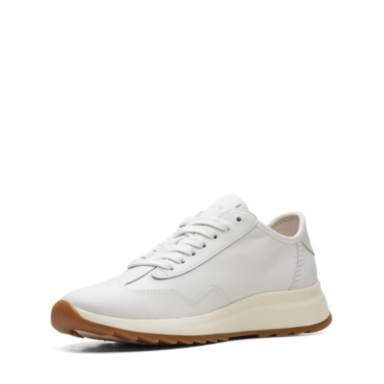 Cuero Blanco Roto Dash Lite Lo Cuero Blanco Roto Clarks