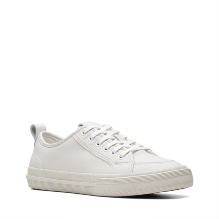 Cuero Blanco Roto Encaje Roxby Cuero Blanco Roto Clarks