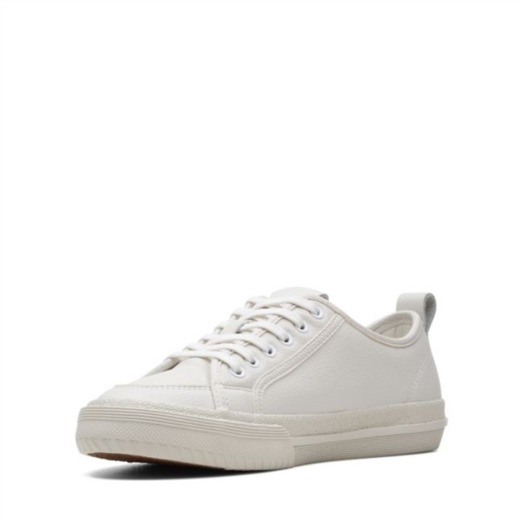 Cuero Blanco Roto Encaje Roxby Cuero Blanco Roto Clarks