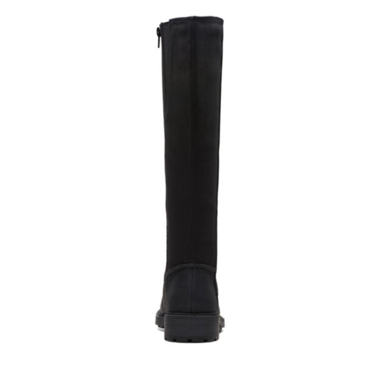 Opal G Bajo Cuero Negro Clarks Cuero Negro