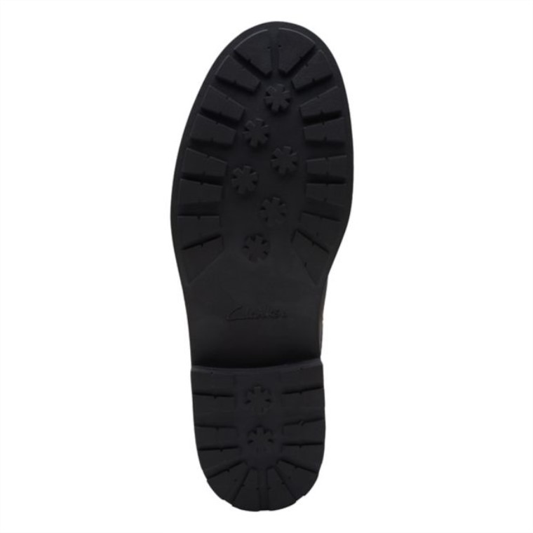 Opal G Bajo Cuero Negro Clarks Cuero Negro