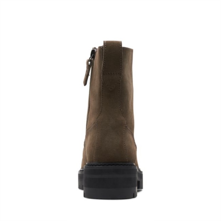 Gorra Orianna Ante Oliva Oscuro Clarks Ante Oliva Oscuro