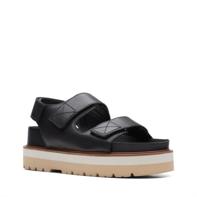 Orianna Mar Cuero Negro Clarks Cuero Negro