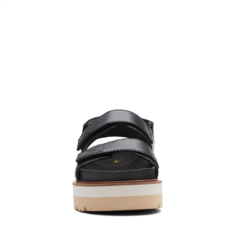 Orianna Mar Cuero Negro Clarks Cuero Negro
