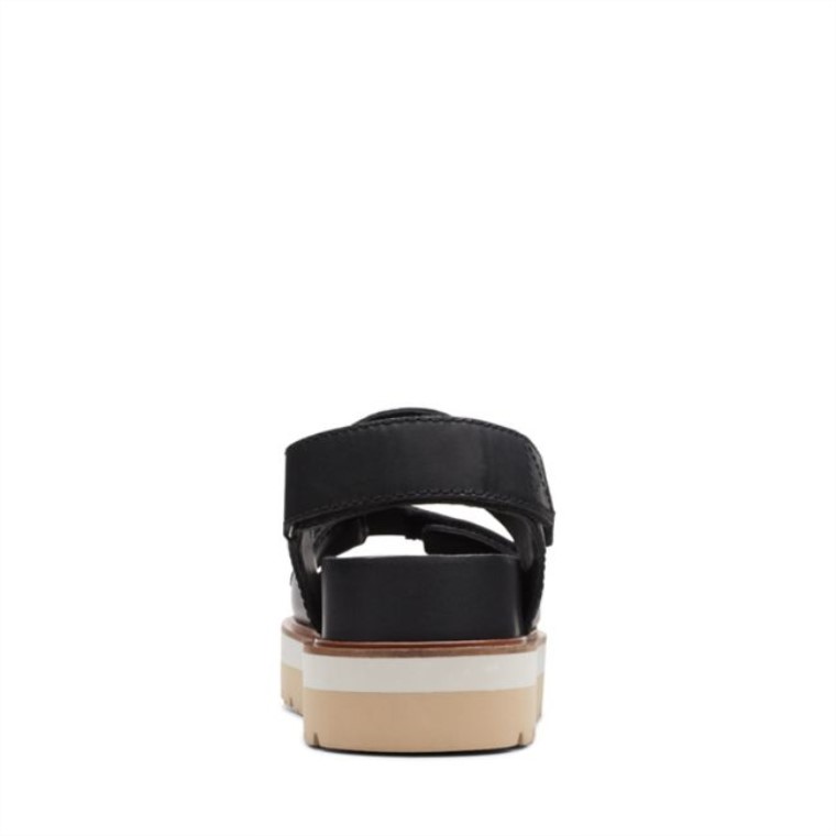 Orianna Mar Cuero Negro Clarks Cuero Negro
