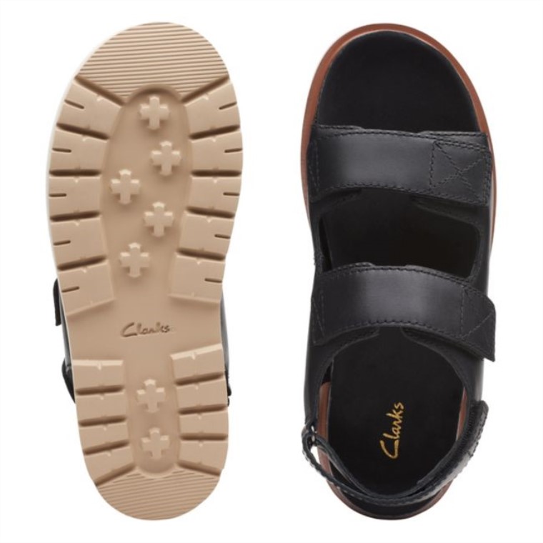 Orianna Mar Cuero Negro Clarks Cuero Negro