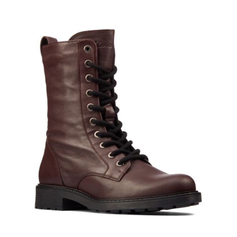 Orinoco 2 Estilo Cuero Burdeos Cuero Burdeos Clarks