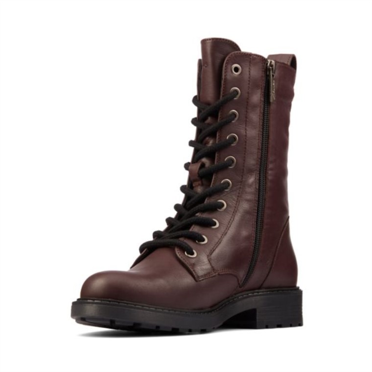 Orinoco 2 Estilo Cuero Burdeos Cuero Burdeos Clarks