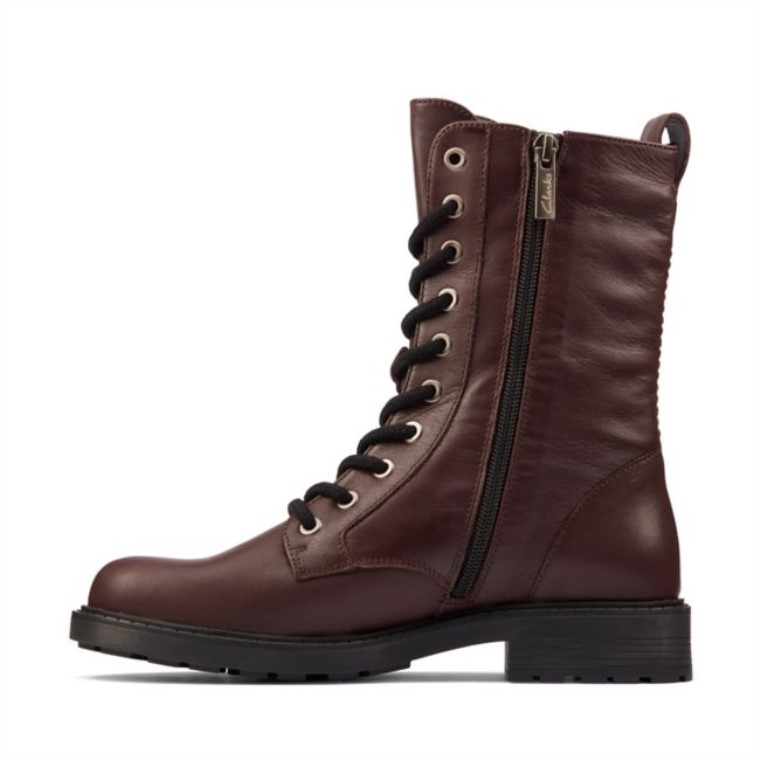 Orinoco 2 Estilo Cuero Burdeos Cuero Burdeos Clarks
