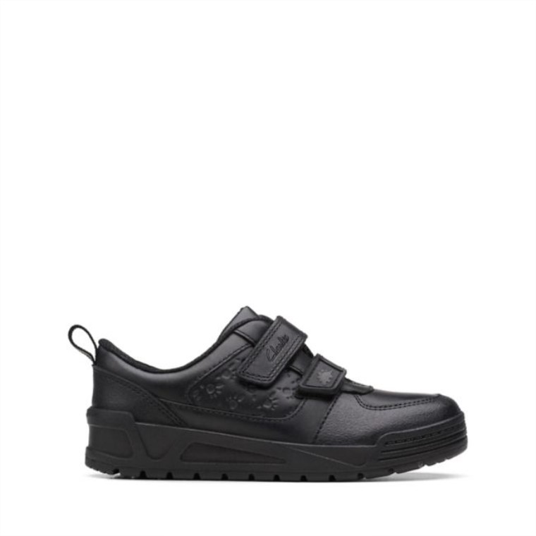Palmer Steggy Kid Cuero Negro Clarks Cuero Negro