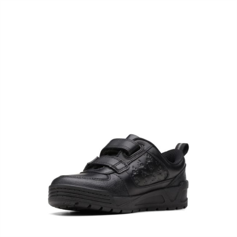 Palmer Steggy Kid Cuero Negro Clarks Cuero Negro