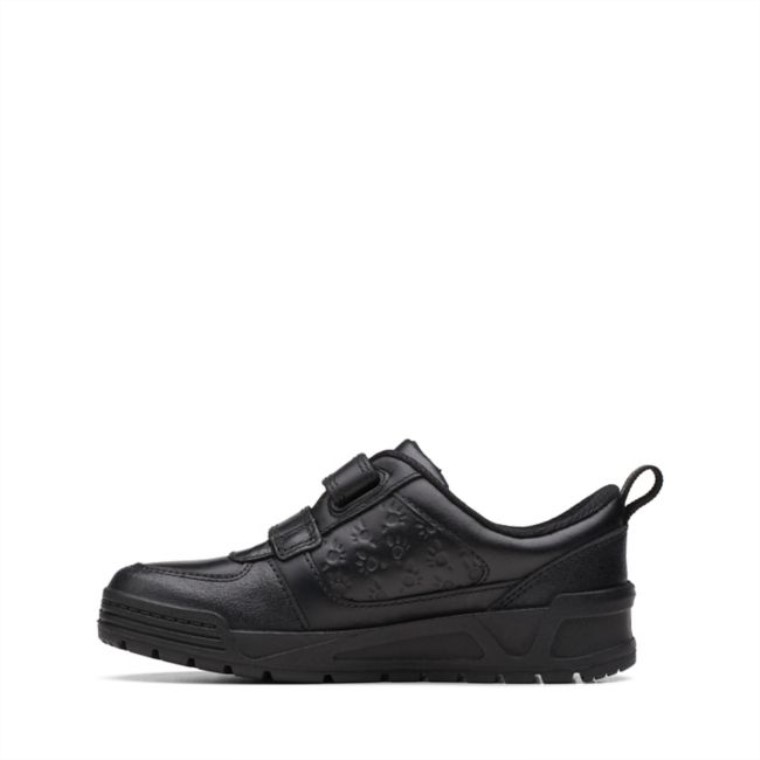 Palmer Steggy Kid Cuero Negro Clarks Cuero Negro