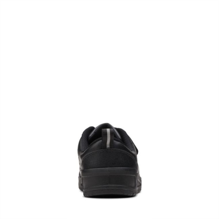 Palmer Steggy Kid Cuero Negro Clarks Cuero Negro