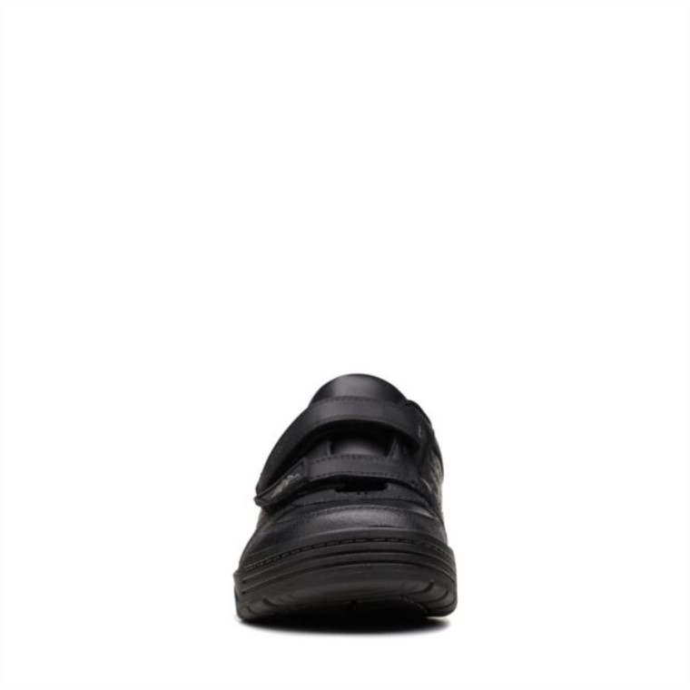 Palmer Steggy Viejo Cuero Negro Clarks Cuero Negro