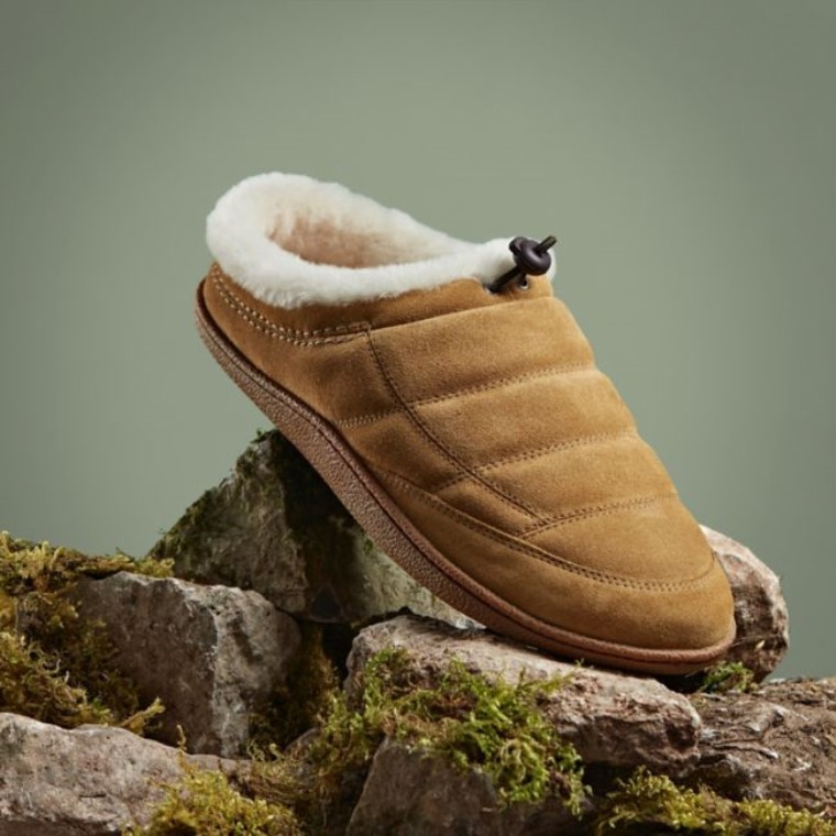 Pilton Mule Gamuza De Musgo De Roble Clarks Gamuza De Musgo De Roble