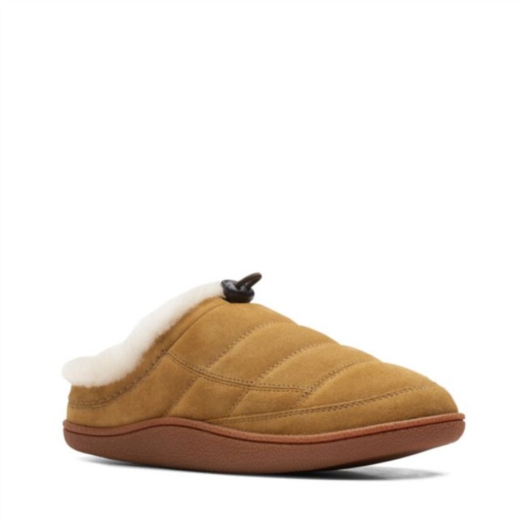Pilton Mule Gamuza De Musgo De Roble Clarks Gamuza De Musgo De Roble