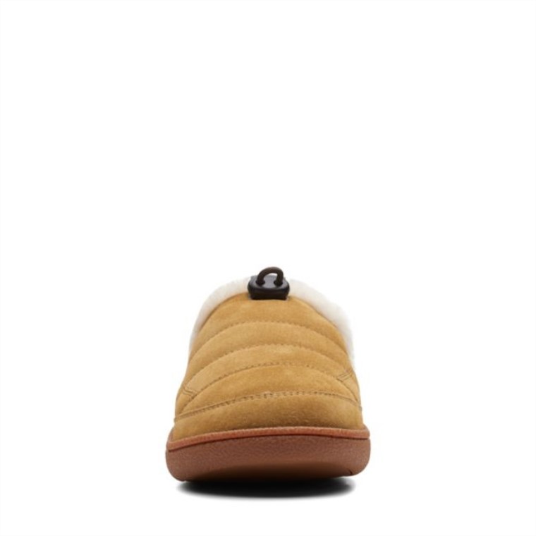 Pilton Mule Gamuza De Musgo De Roble Clarks Gamuza De Musgo De Roble