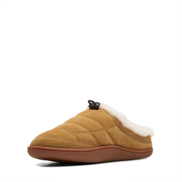 Pilton Mule Gamuza De Musgo De Roble Clarks Gamuza De Musgo De Roble