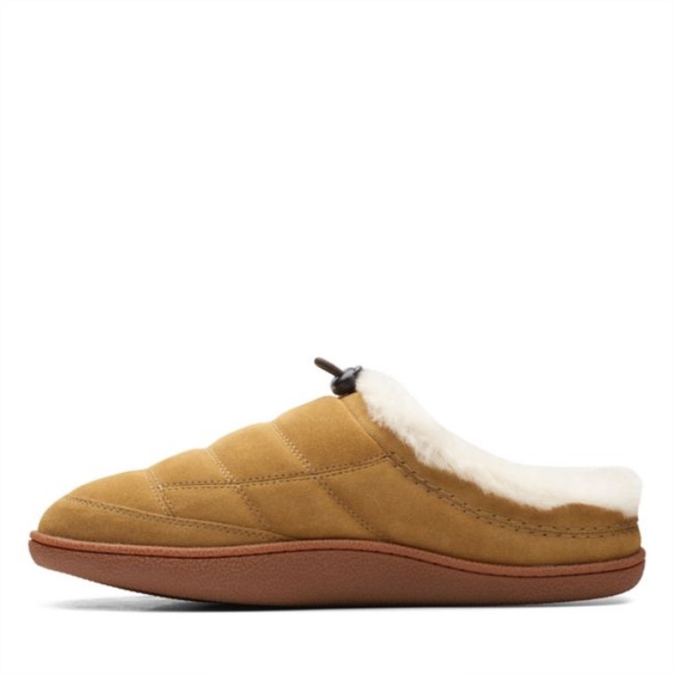 Pilton Mule Gamuza De Musgo De Roble Clarks Gamuza De Musgo De Roble