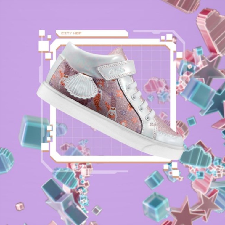 Combi Rosa City Hop Kid Combi Rosa Clarks