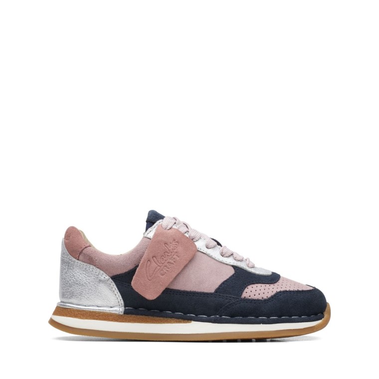 Combi Rosa Clarks Craft Run Tor Niño Combi Rosa