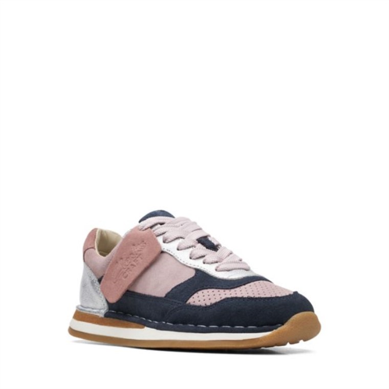 Combi Rosa Clarks Craft Run Tor Niño Combi Rosa