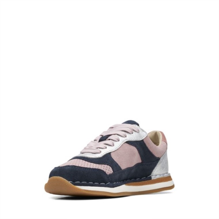 Combi Rosa Clarks Craft Run Tor Niño Combi Rosa