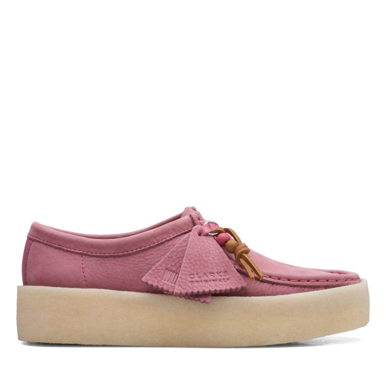 Nubuck Rosa Taza Clarks Wallabee Nubuck Rosa