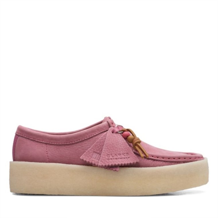 Nubuck Rosa Taza Clarks Wallabee Nubuck Rosa