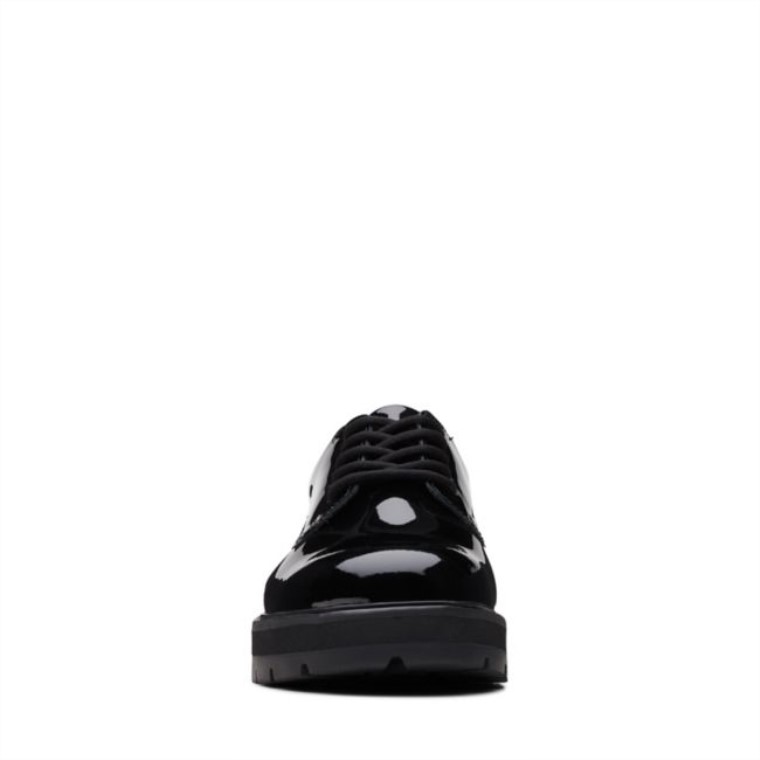 Encaje De Praga Viejo Charol Negro Clarks Charol Negro