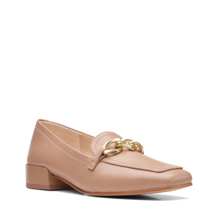 Cuero Praliné Clarks Seren 30 Step Cuero Praliné